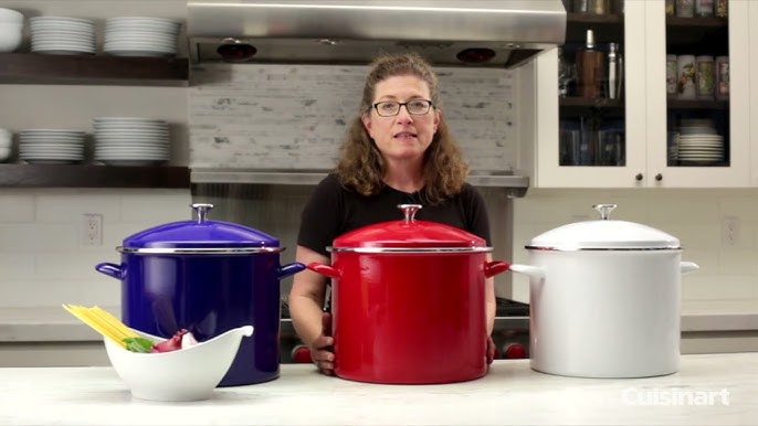 Le Creuset 10-qt Enamel on Steel Stockpot on QVC 