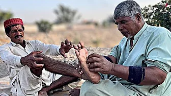 ASMR Feet Tingling Massage for Stress Relief | Foot Reflexology | Leg Massage for Relaxation