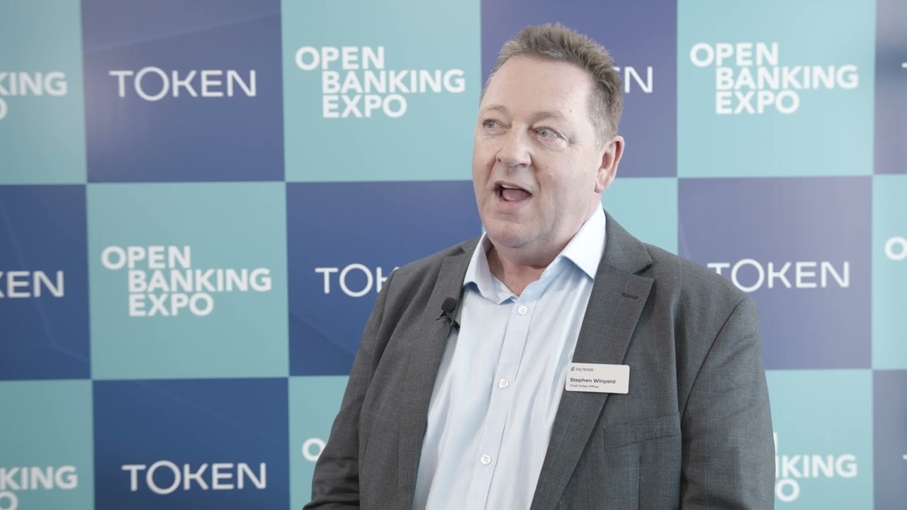 Open Banking Expo UK & Europe 2023:  Steve Winyard, Salt Edge