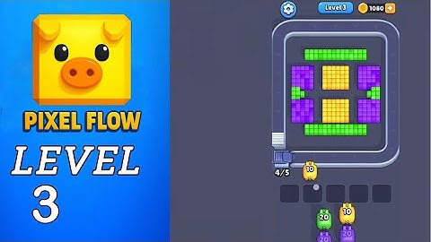 Pixel Flow Level 3 Walkthrough