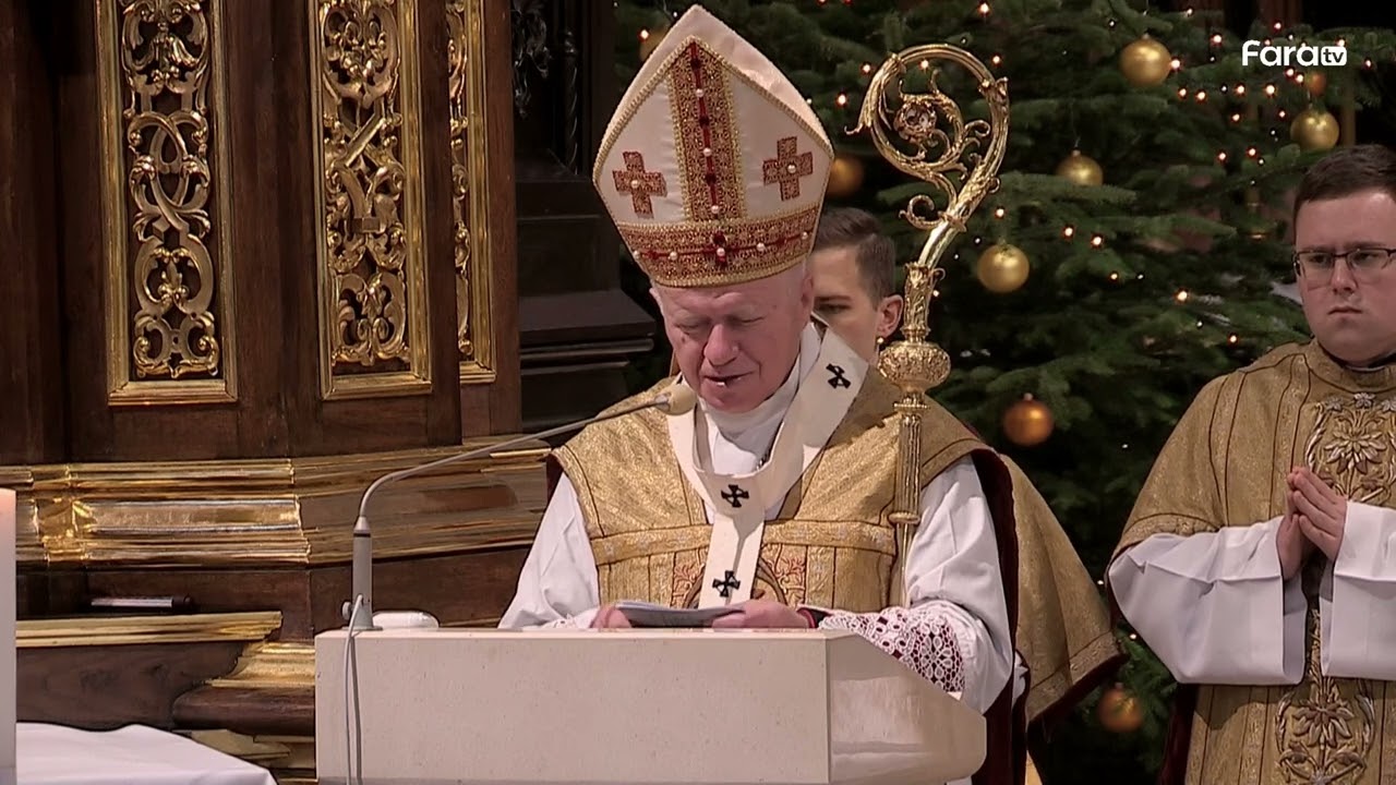 abp Adam Szal - Homilia na rozpoczęcie Roku Jubileuszowego 2025 - 29 grudnia 2024 r.