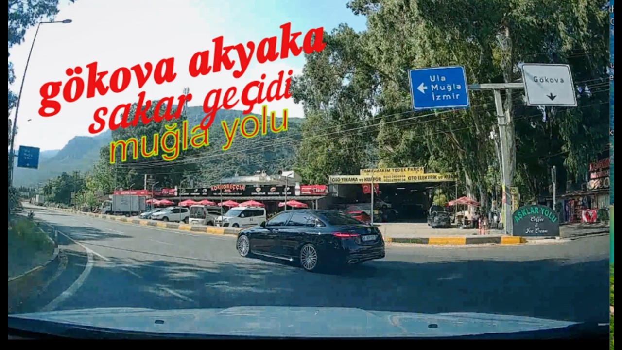 gökova akyaka sakar geçidi muğla yolu.