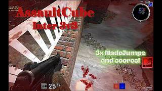 Assault Cube: 3 Grenade-Jump Scores in 1 match