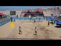 Mauritius v Algeria Women Beach VB All Africa games