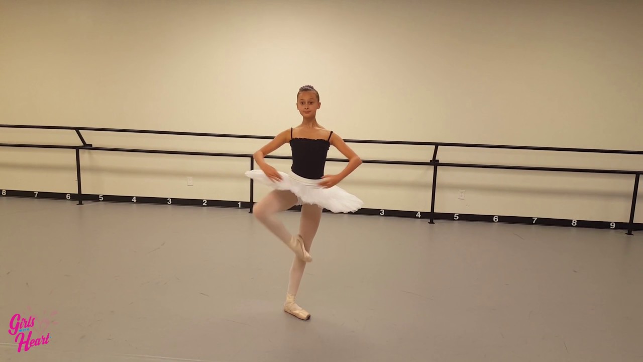 Girl With Heart Mackenzie Shows Off Her Ballet Skills Youtube