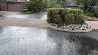 Viewer video | Rain falls in Fair Oaks