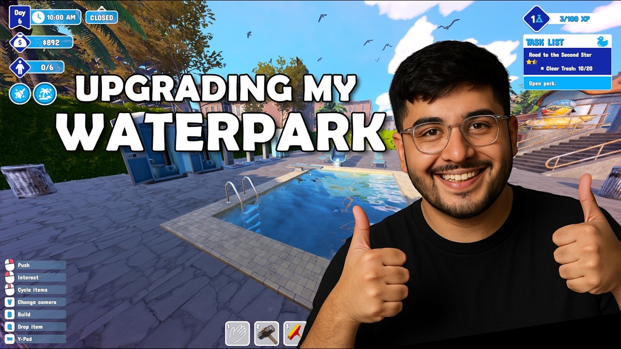 UPGRADING MY WATERPARK | WATERPARK SIMULATOR #3
