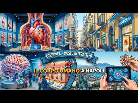 Video Corporea museo interattivo del corpo NAPOLI