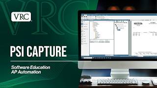 PSI Capture - VitalECM Software Education - Session 2