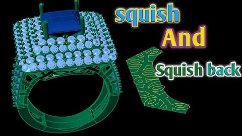 how to use squish and squish back with matrix 9