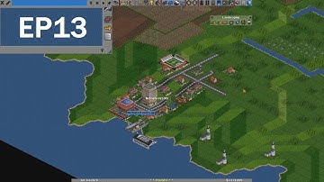 OpenTTD EP13: Temperate Years 25 & 26 - Electrifying the Rails