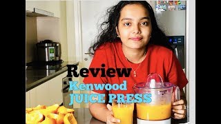 Kenwood Citrus Juice Press Review || How to make Orange Juice in 5 minutes || AD's Kitchen & Vlogs