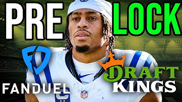 NFL Week 8 DFS Pre-Lock Show | DFS Army