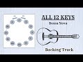 Circle Of 4ths Bossa Backing Track - Major Chords (All 12 Keys)