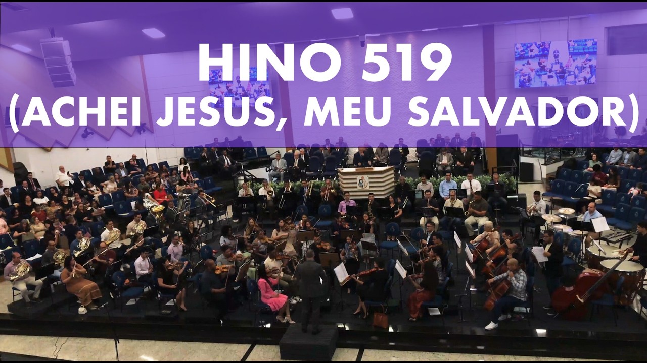 Harpa Cristã - Hino 519 (Achei Jesus, Meus Salvador) - Orquestra AD Lapa | #adoração #louvor #hinos