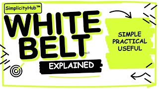Free Lean Six Sigma White Belt Course For Beginners Free certification