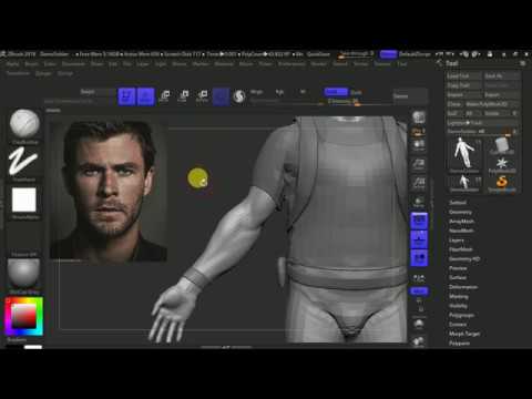 importing zbrush mod in vue 2016