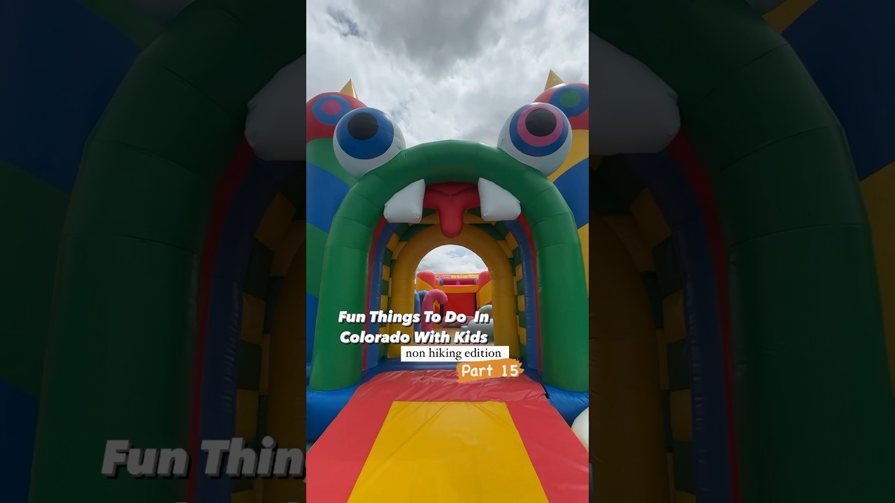 Fun things to do in Colorado with kids (non hiking edition) #thingstodoincolorado #coloradolife