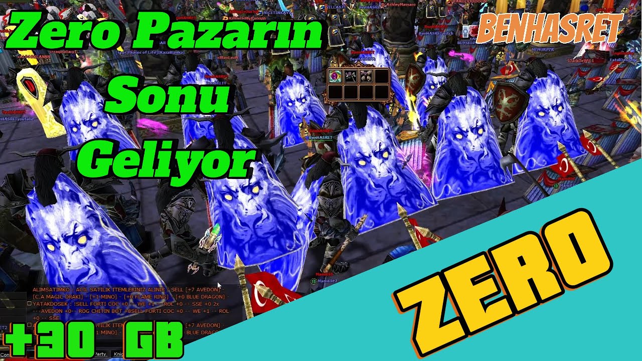 385 GB'LİK İTEM SATTIK - Knight Online Zero Pazar - Bölüm #28 - 4K Ultra HD