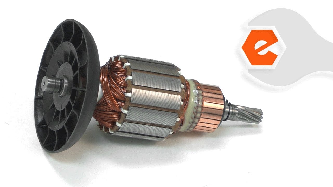 Hole Hawg Repair - Replacing the Armature (Milwaukee Part # 16-50-1076)