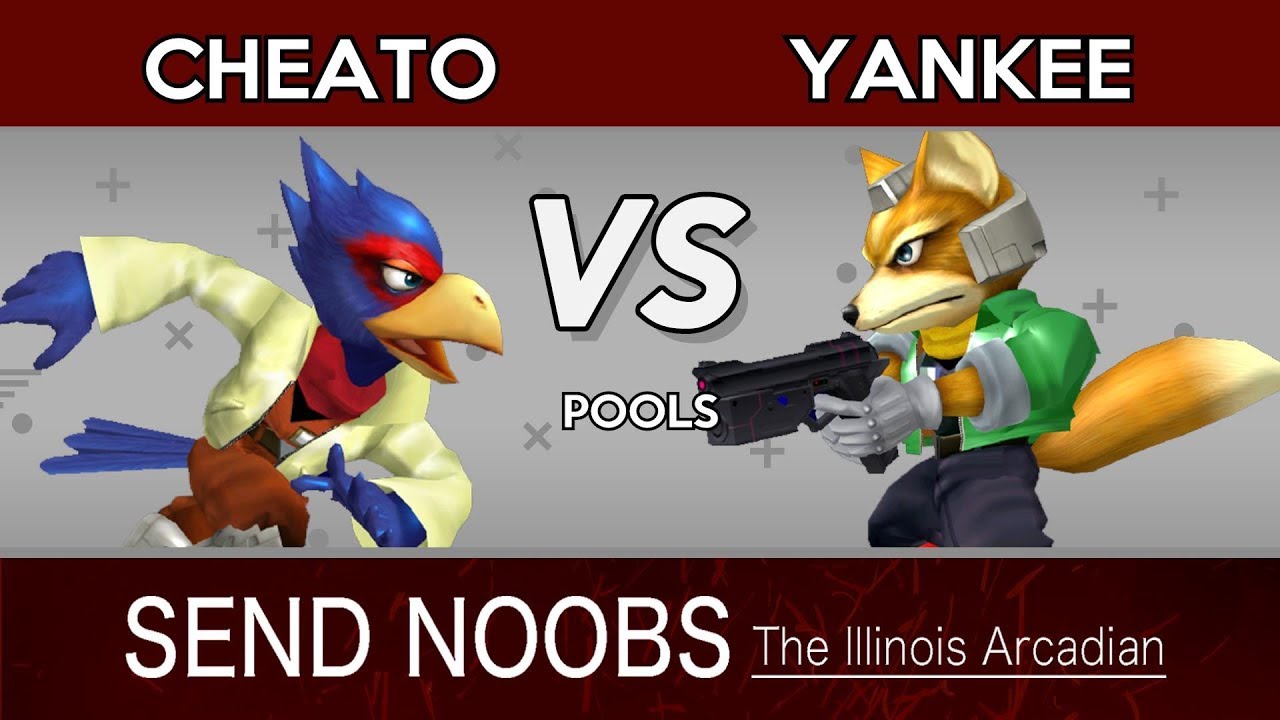 Cheato (Falco) vs Yankee (Fox) - Send Noobs Arcadian Pools - YouTube