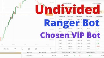 Undivided Binary.com Bot - Ranger Binary Bot | Chosen VIP Bot For Limited Time