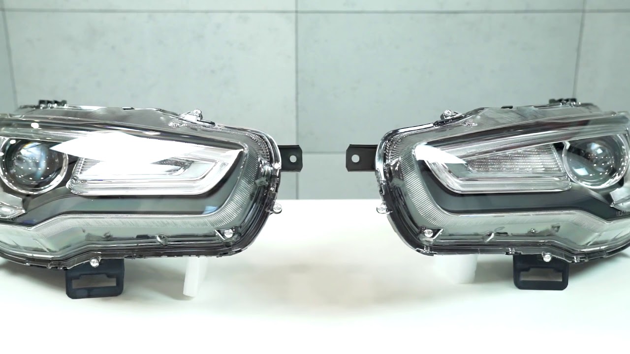 LED HEADLAMPS +DRL MITSUBISHI LANCER 2010+ / LAMPY