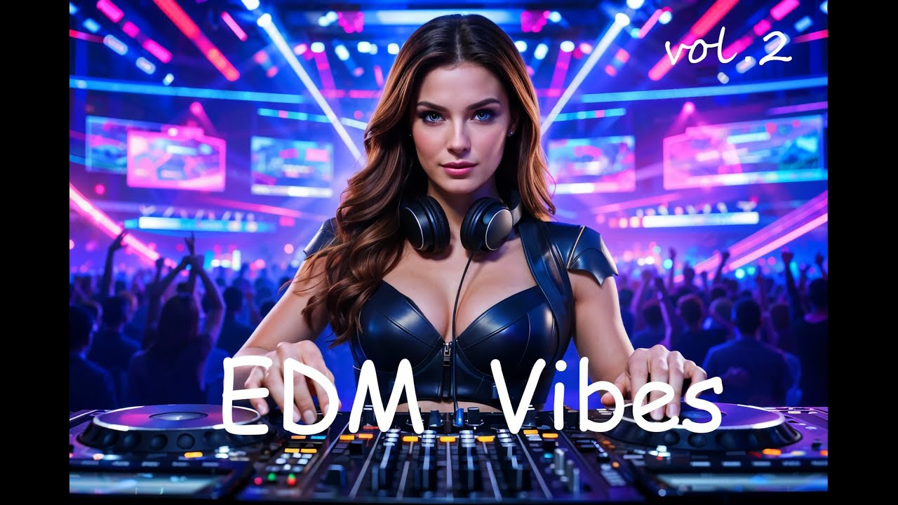 Powerful EDM Beats & DJ Girl Dance Energy