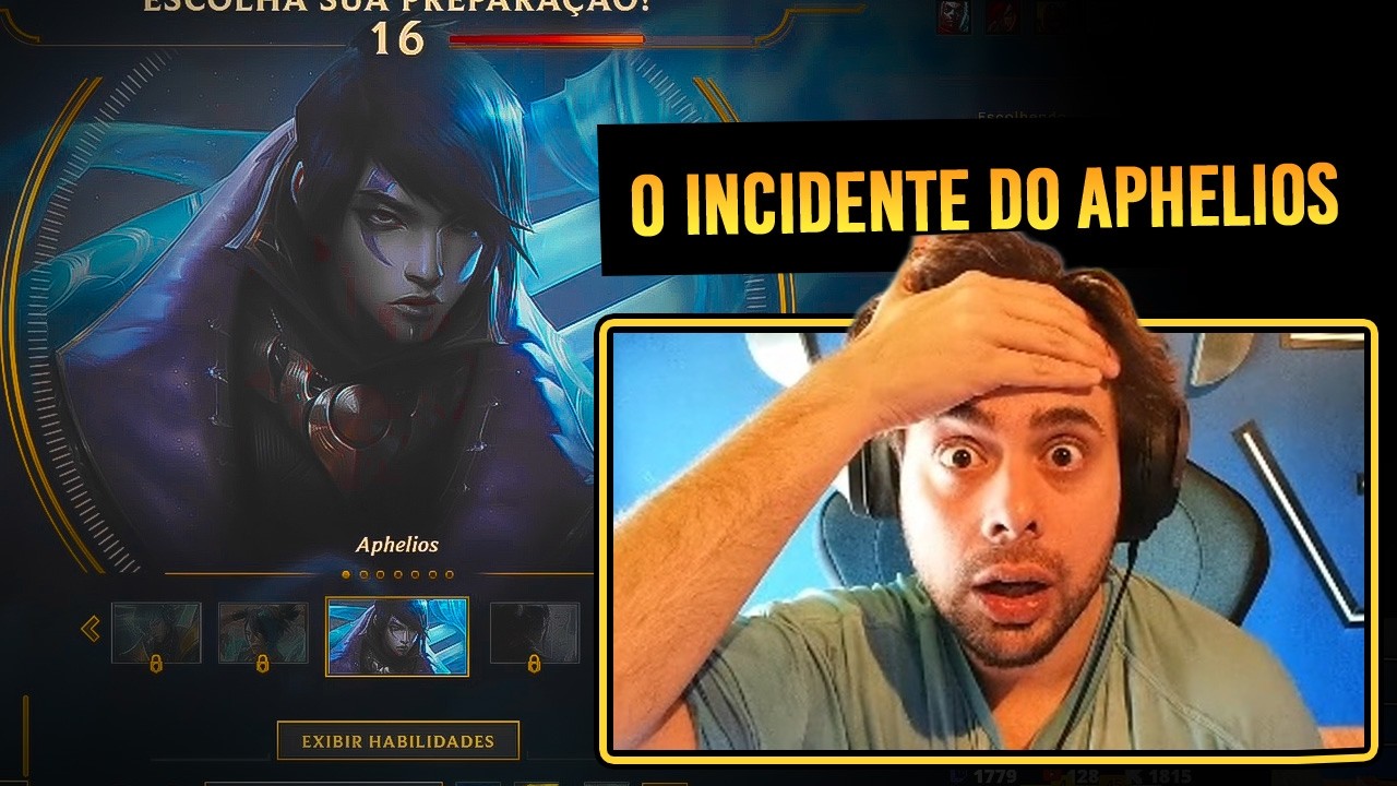 YODA PEGOU APHELIOS, SEM QUERER...