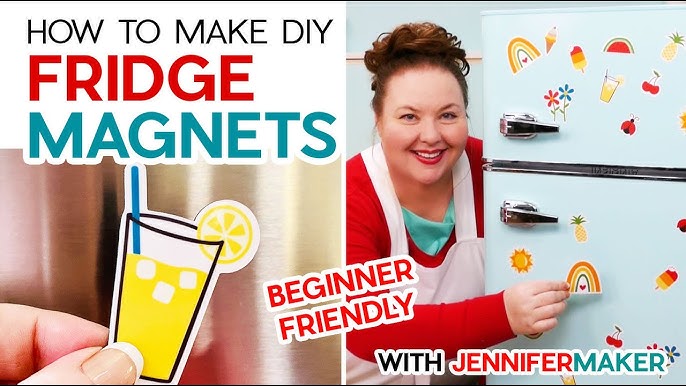 Make your own PHOTO MAGNETS! Great gifts! Easy DIY!