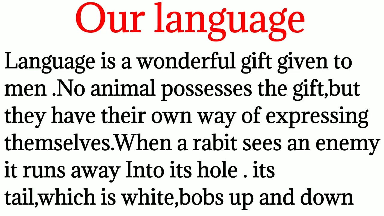 27,Our language/learn english from paragraph/grammarand improveyourvocabulary/howto improveEnglish?