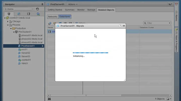 Renaming a Virtual Machine and Virtual Machine Files in vSphere 6