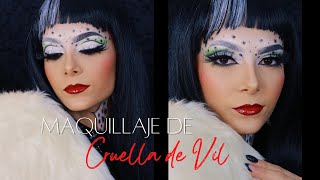 Cruella de Vil - Maquillaje de Villana | Tutorial de Halloween | Celheliz