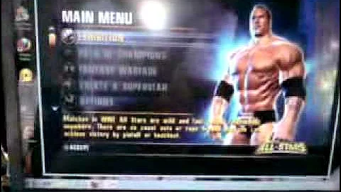 PLAYING WWE ALL STARS PCSX2 PS2 EMU WORKS FINE!