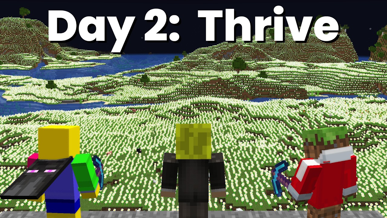 No Armor Ultra-Hardcore - Episode 2 - Oxeye Daisy Revolution