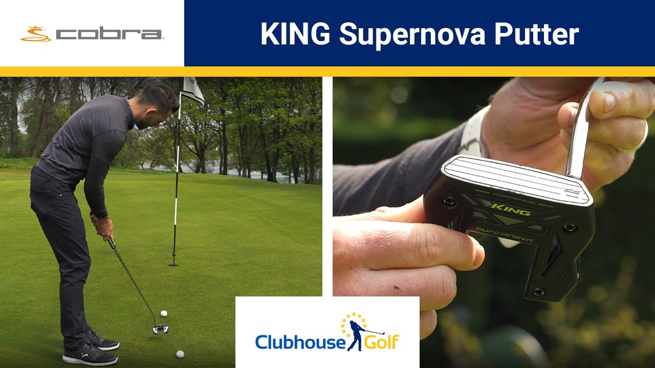 Cobra KING 3D Printed Supernova Putter - YouTube