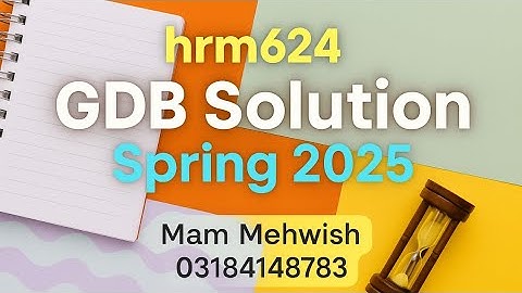 HRM624 GDB Solution Spring 2025 | Conflict Management | 100% Original Answer