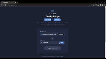 How to Bridge your CUDOS native token to Ethereum Network