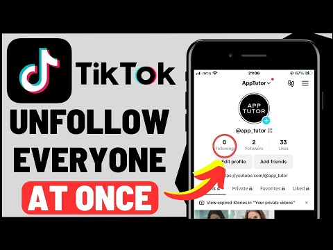 How To Unfollow Everyone On TikTok (NEW WAY 2023)