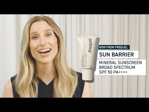 Introducing Prequel's NEW Sun Barrier Mineral Sunscreen Broad Spectrum SPF 50 | Dr. Sam Ellis