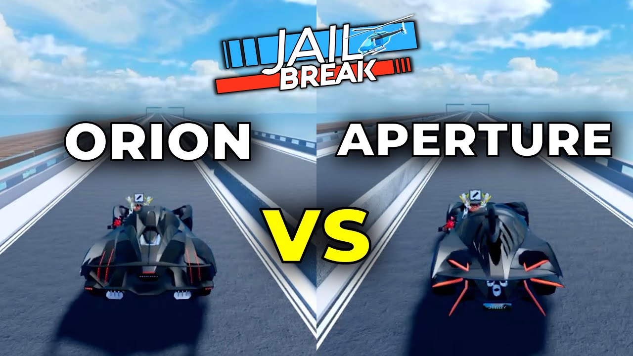 ORION vs APERTURE – Speed Test | Roblox Jailbreak - YouTube