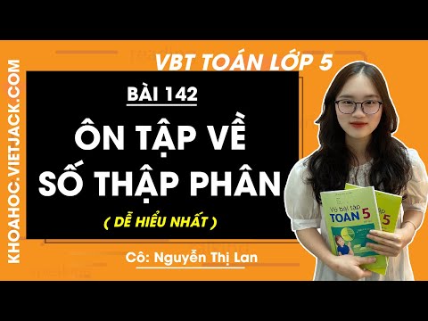 Video Vở bài tập Toán lớp 5 - trang 79, 80 - Bài 142: Ôn tập... - youtube