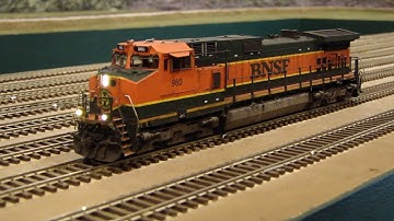 Custom Overland Models BNSF C44-9W #960