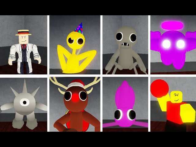 Customized Rainbow Friends RP All Characters - YouTube