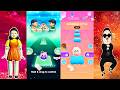 Squid Game vs Oppa gangnam Style || MUSIC HOP 🎶
