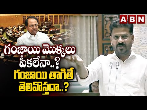 గంజాయి మొక్కలు పీకలేనా..? గంజాయి తాగితే తెలివొస్తదా..? | CM Revanth Sensational Comments On BRS| ABN - ABNTELUGUTV