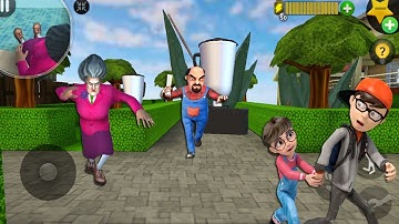 Scary Teacher 3D ( Mod menu) - Troll miss T every day   , gameplay android/ ios