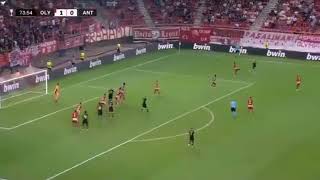 Antwerp Samatta İlk Olympi̇akos Maçi İakos