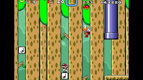 Super Mario World Custom Level: Dense Forest