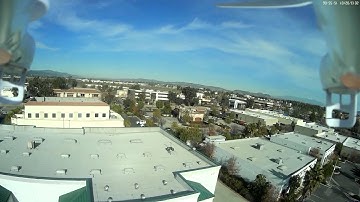 Syma X5C with Mobius Camera Test Flight